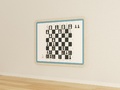 Настенные демонстрационные шахматы с комплектом фигур