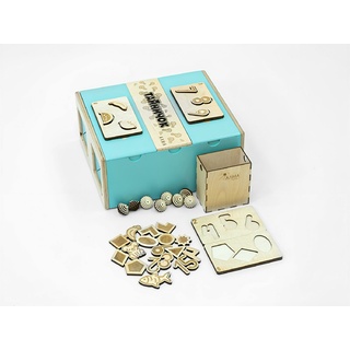 Тактильный развивающий комплект "Тайничок"